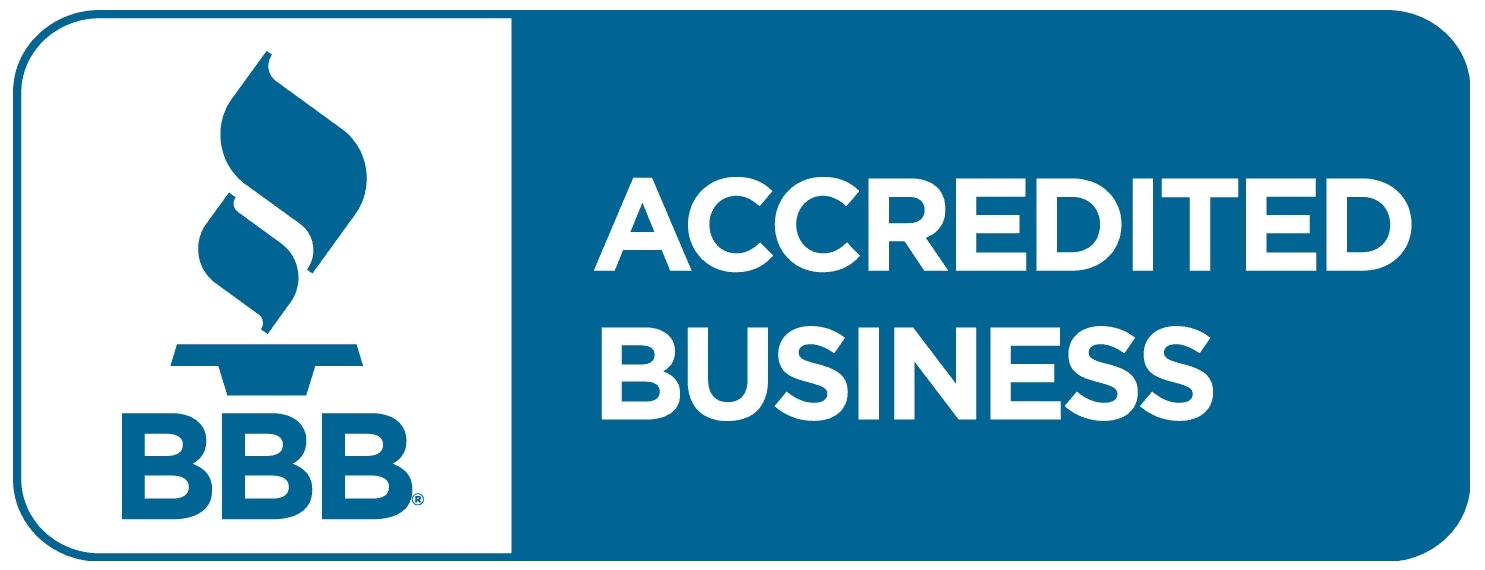 BBB Accredited Business logo badge